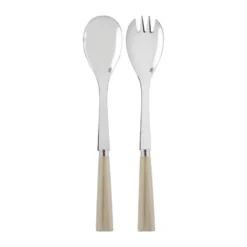 Nature salladsbestick 2 delar, Faux horn