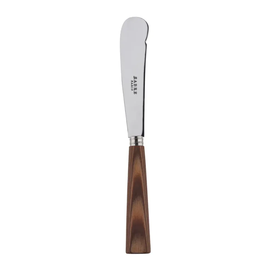 Nature smörkniv 16 cm, Light wood laminated