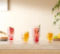 Navalia dubbelväggigt glas 25 cl 2-pack, Klar