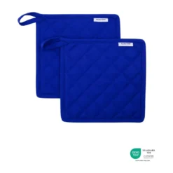 Neat grytlapp 2-pack, Blå