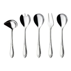 Nina serveringsset 5 delar, Rostfritt stål