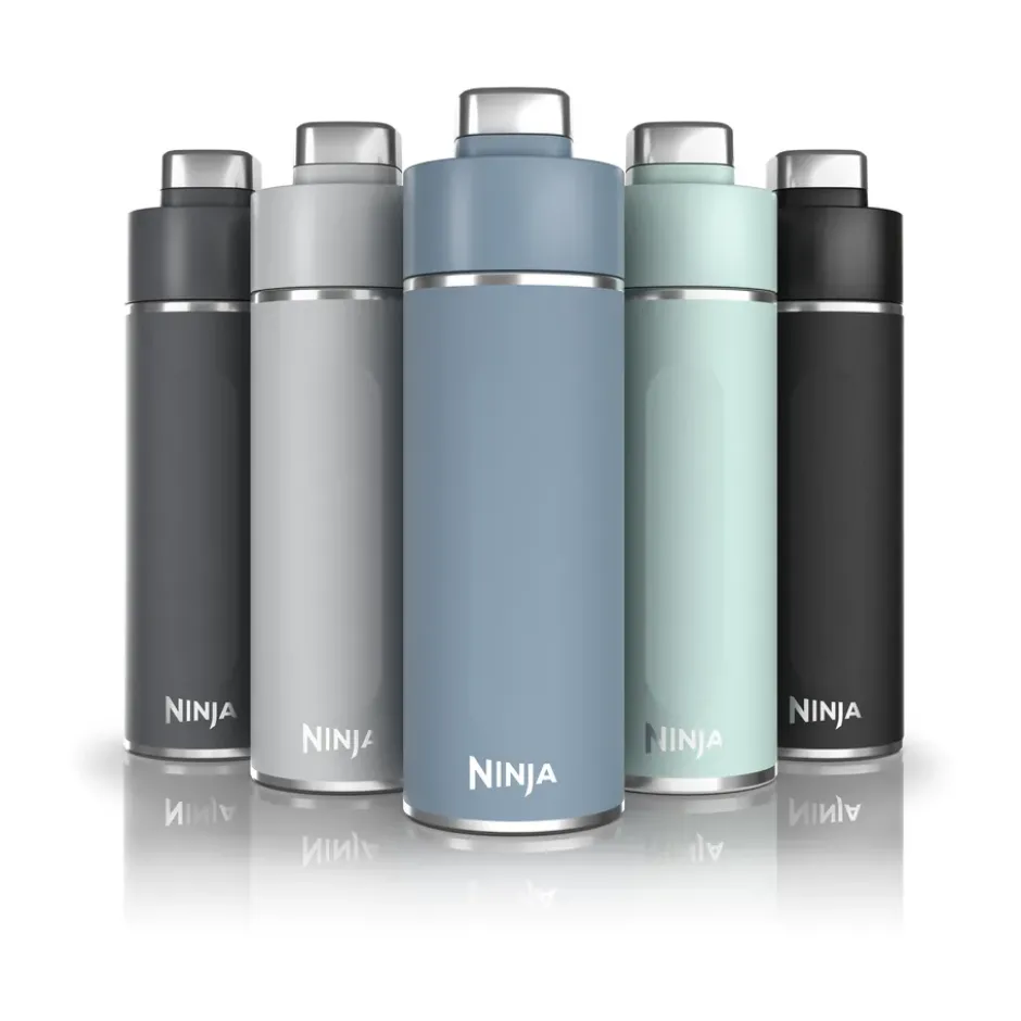 Ninja Thirsti termisk vattenflaska 700 ml, Grey