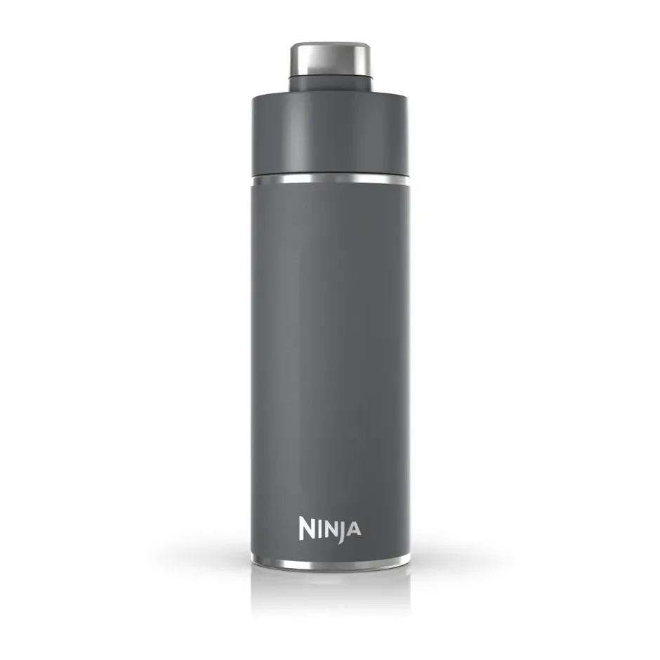 Ninja Thirsti termisk vattenflaska 700 ml, Grey