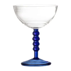 Noemi cocktailglas 23 cl, Blå