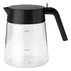 Nohr glaskanna 1,2 l, Black metallic