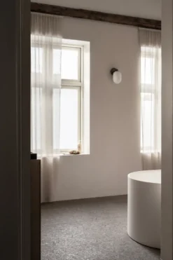Noor vägglampa 18 cm, White