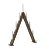 Nord adventsljusstake 60 cm, Mörkbetsad