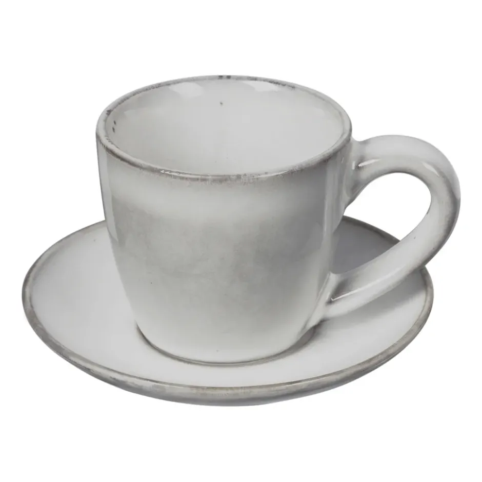 Nordic Sand espressokopp med fat, 5 cl