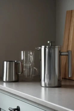 Nordwik kaffepress rostfritt stål, 8 koppar