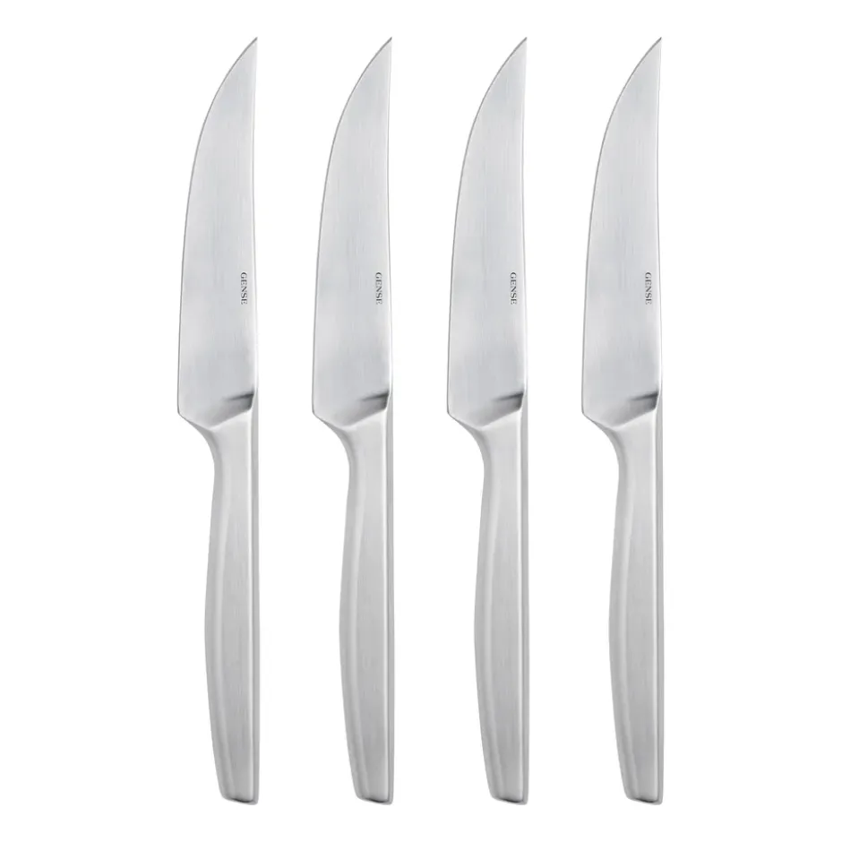 Norm grillkniv 4-pack, Matt rostfritt stål