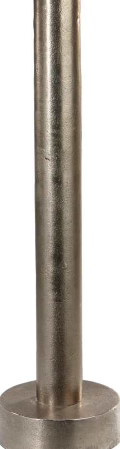 Notice lampfot 47 cm, Råsilver