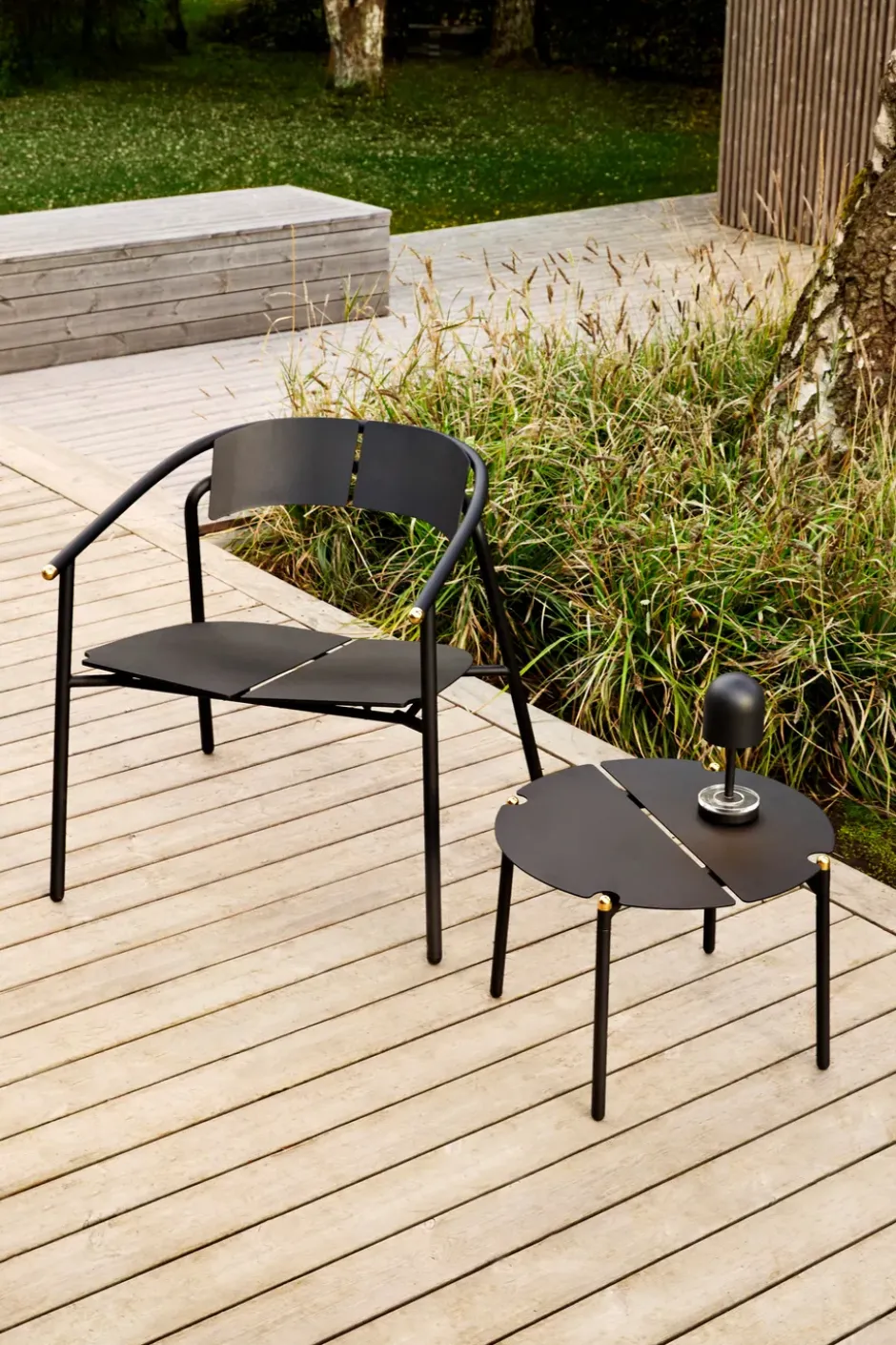 NOVO loungestol, Black