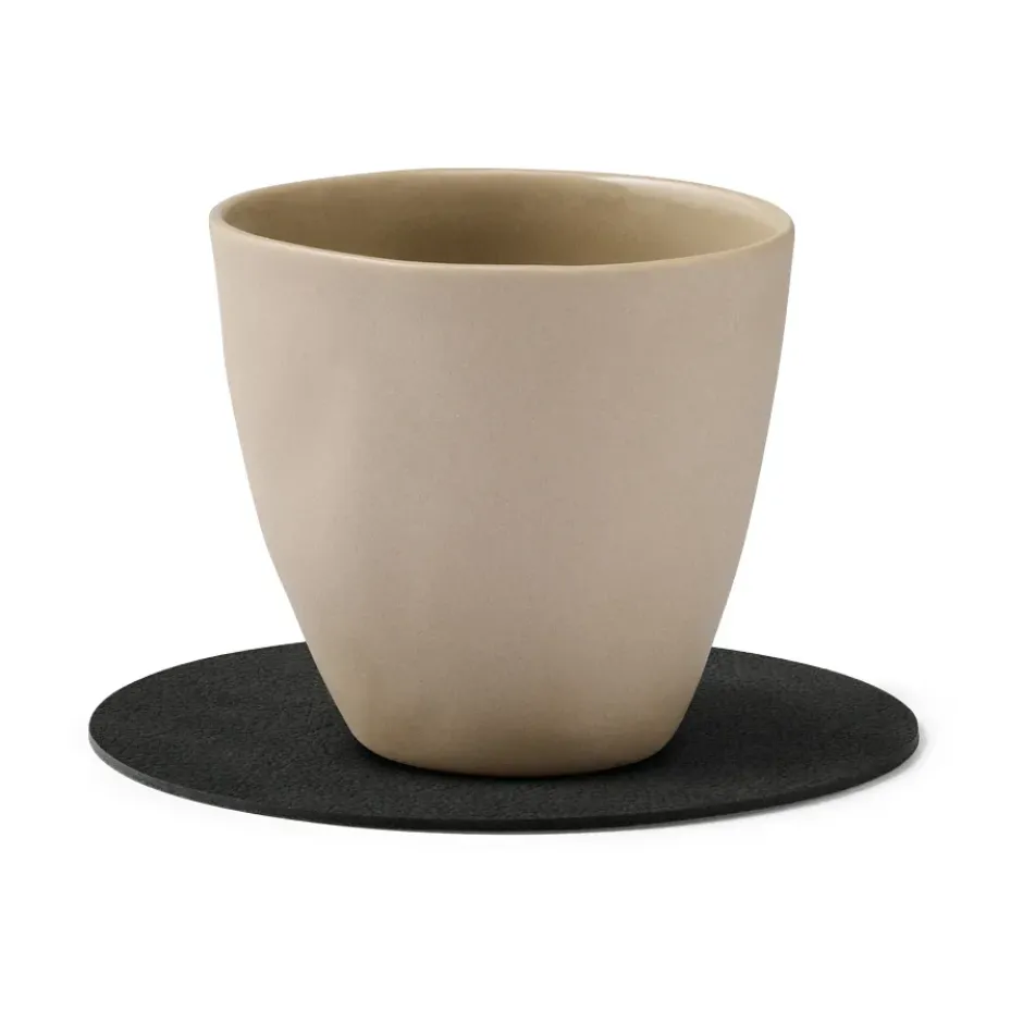 Nupo glasunderlägg circle, Black ink