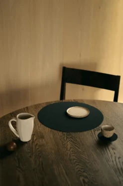 Nupo glasunderlägg circle, Black ink