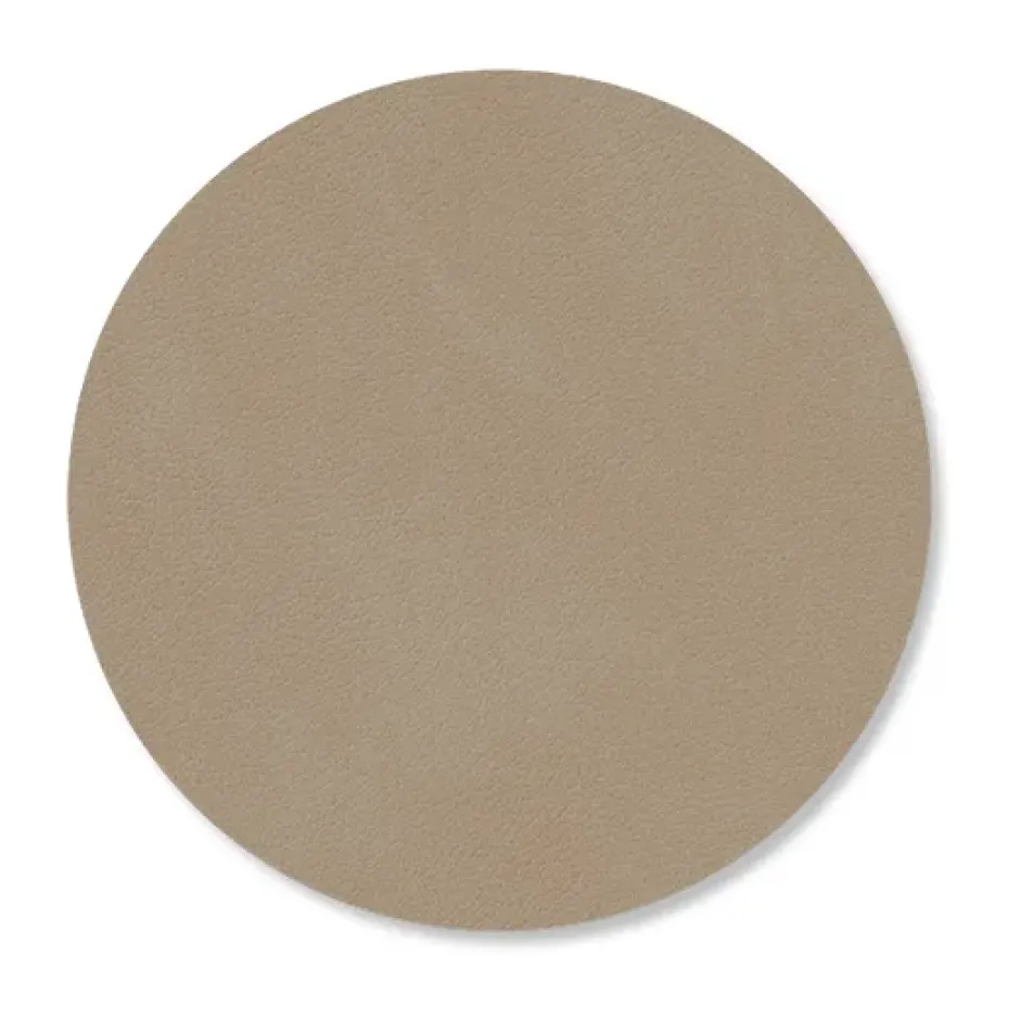 Nupo glasunderlägg circle, Clay brown