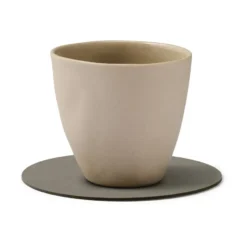 Nupo glasunderlägg circle, Flint grey