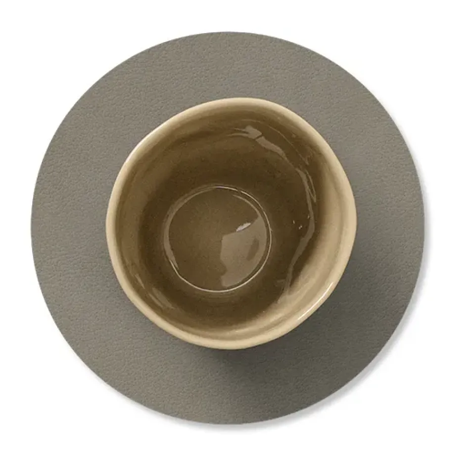 Nupo glasunderlägg circle, Flint grey