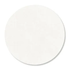 Nupo glasunderlägg circle, Pure white