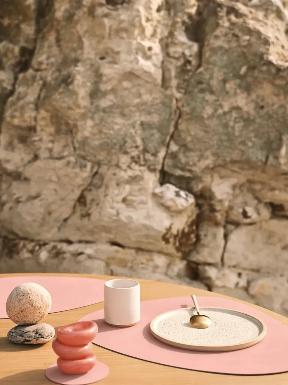 Nupo glasunderlägg circle, rosa