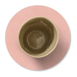 Nupo glasunderlägg circle, rosa