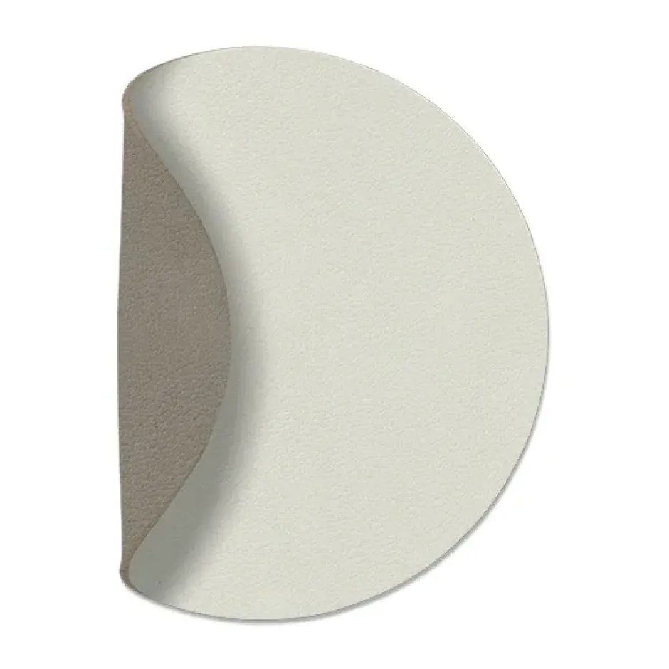 Nupo glasunderlägg circle vändbar 1 st, Linen-flint Grey