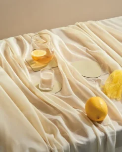 Nupo glasunderlägg curve, Lemon sorbet