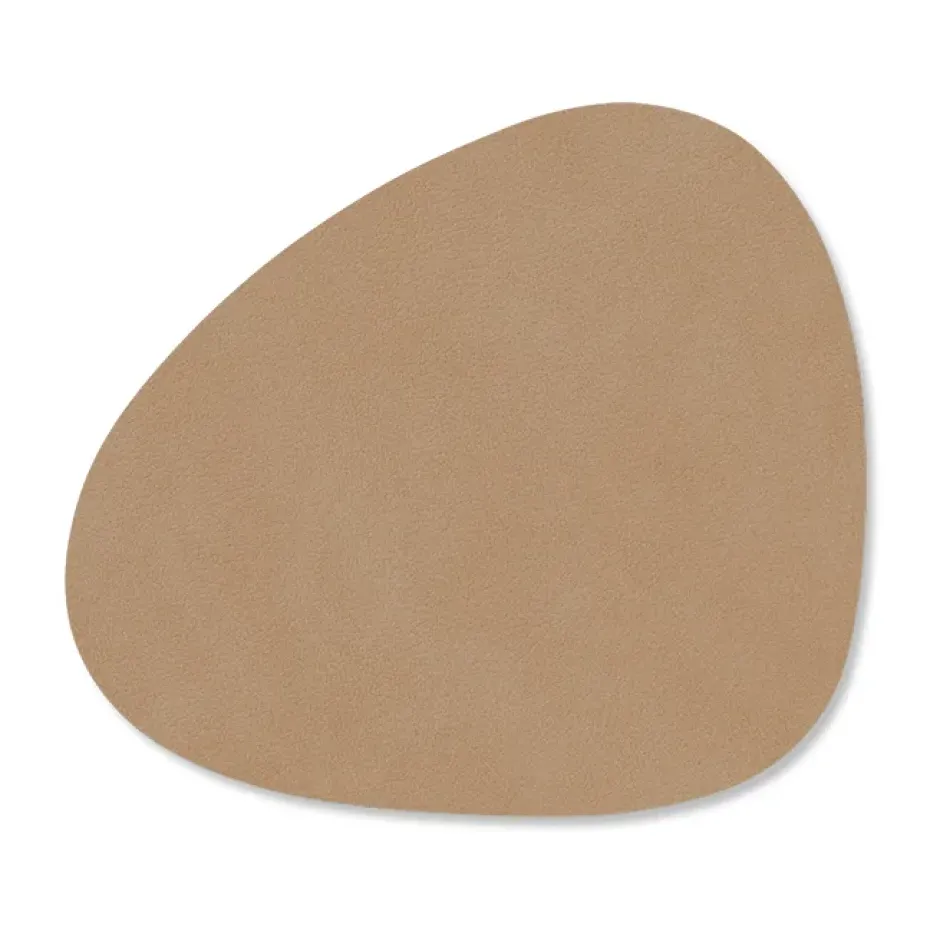 Nupo glasunderlägg curve, Nougat