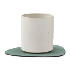 Nupo glasunderlägg curve, pastellgrön