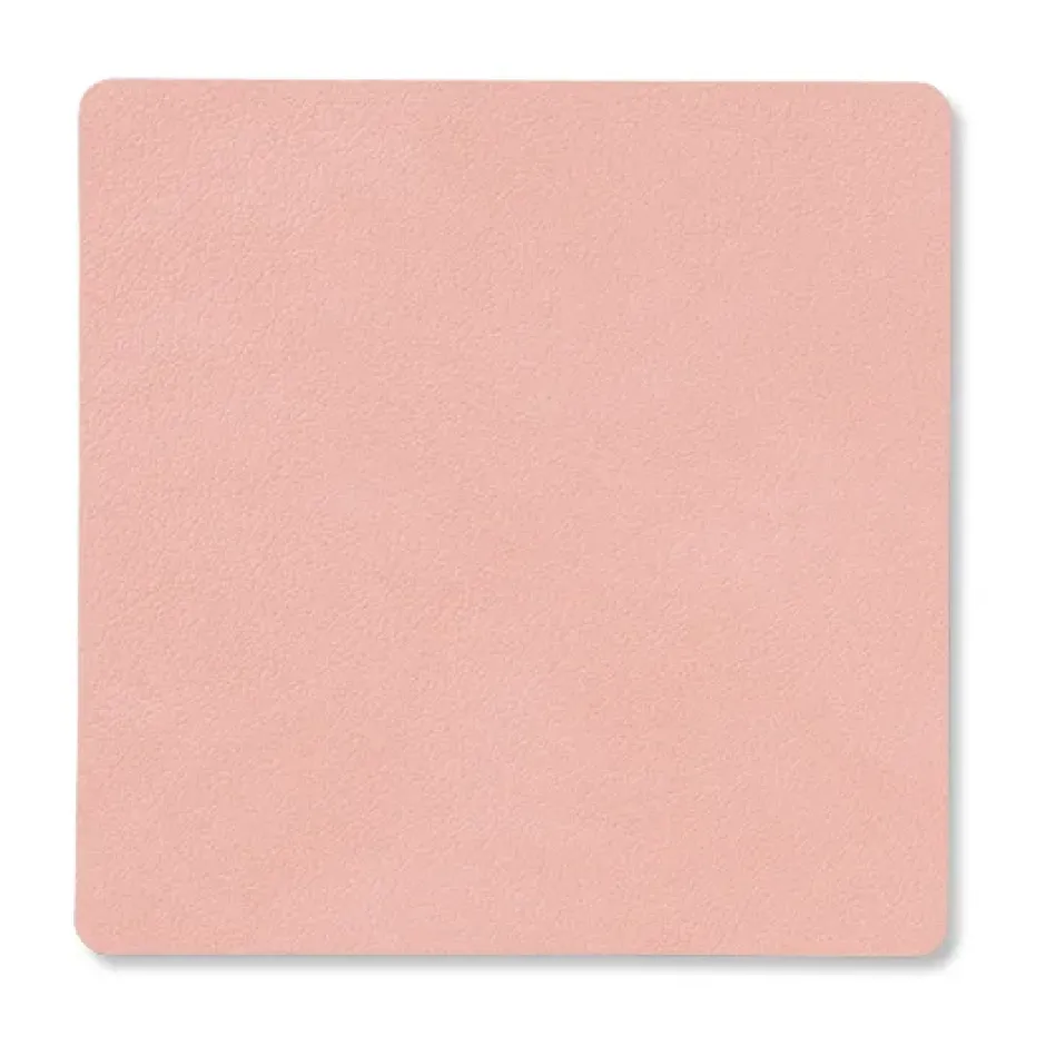 Nupo glasunderlägg square, rosa