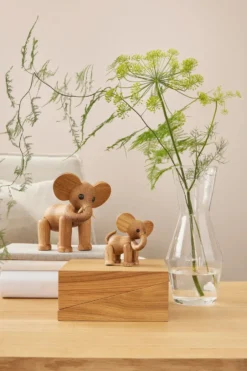 Ollie elefant dekoration, Ek-lönn
