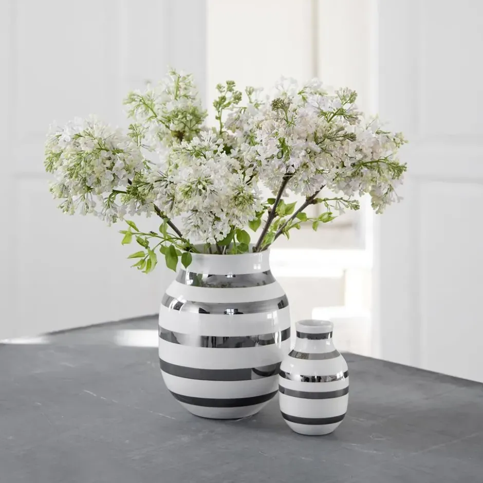 Omaggio vas silver, liten