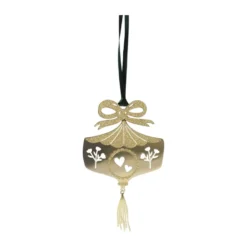 Ornaments julhänge, Guld