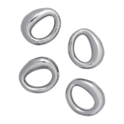 Orrith servettring 4-pack, Silver