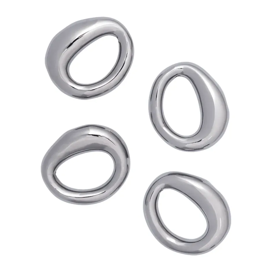 Orrith servettring 4-pack, Silver