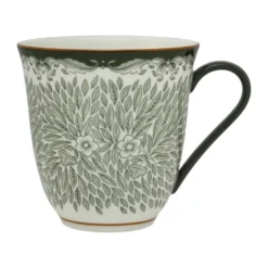 Ostindia Floris mugg 30 cl, Grön