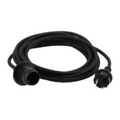 Outdoor kabelset, Black, 500 cm, E27