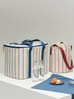 Outdoor Market flaskväska, Beige-red, medium