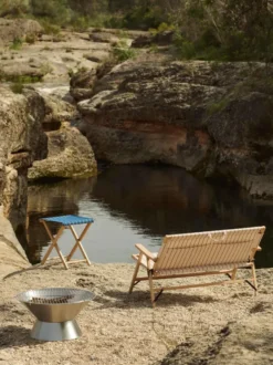 Outdoor Market grill, Rostfritt stål, Ø60 cm