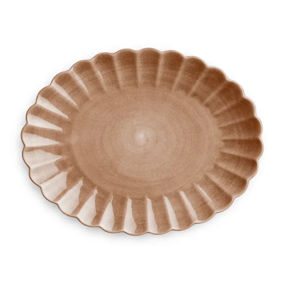Oyster fat 30x35 cm, Cinnamon