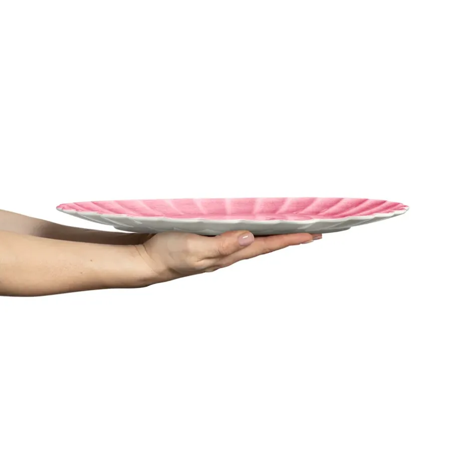 Oyster fat 30x35 cm, Rosa