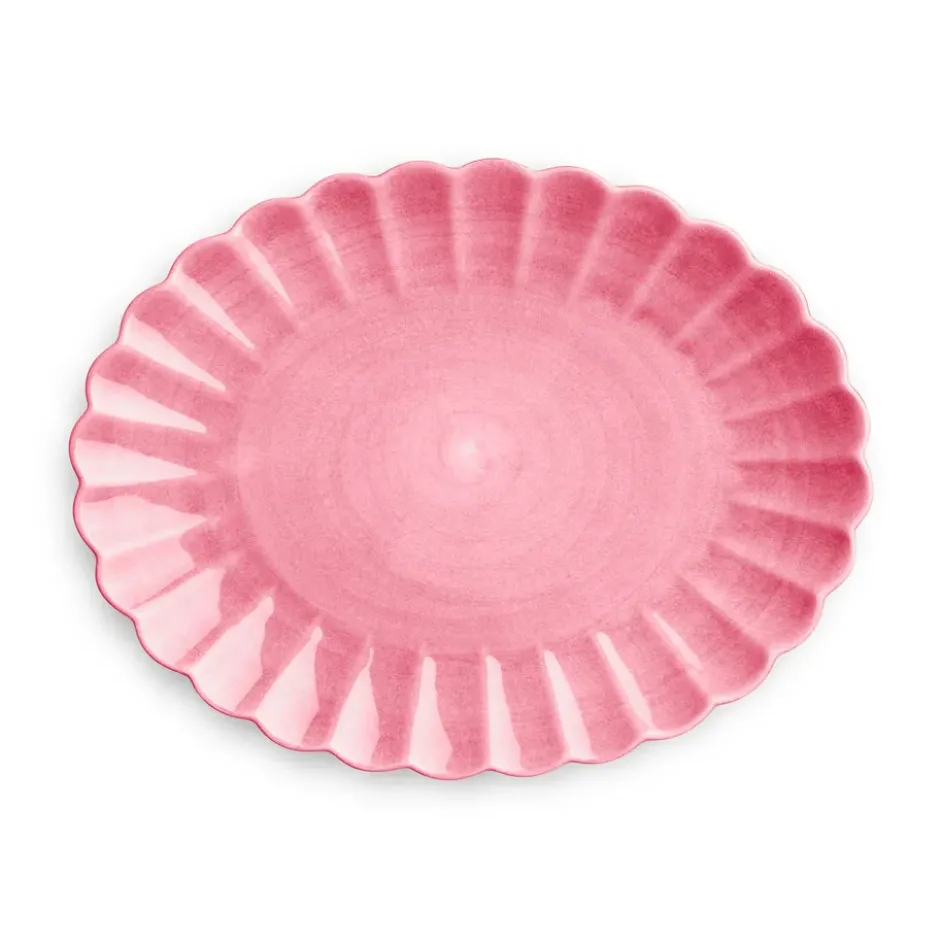 Oyster fat 30x35 cm, Rosa