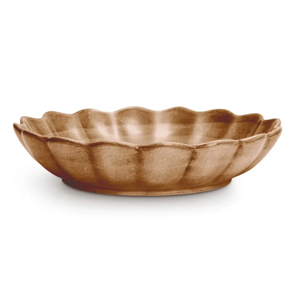 Oyster skål Ø31 cm, Cinnamon
