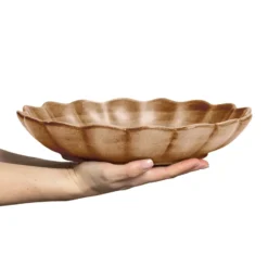Oyster skål Ø31 cm, Cinnamon