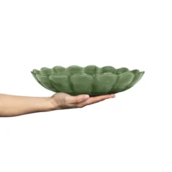 Oyster skål Ø31 cm, Forest green