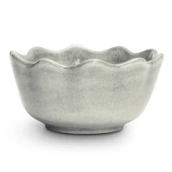 Oyster skål Ø13 cm, Grå