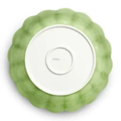 Oyster skål Ø31 cm, Grön