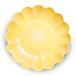 Oyster skål Ø31 cm, Gul