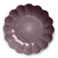 Oyster skål Ø31 cm, Plommon