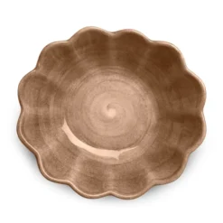 Oyster skål 16x18 cm, Cinnamon