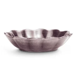 Oyster skål 16x18 cm, Plommon